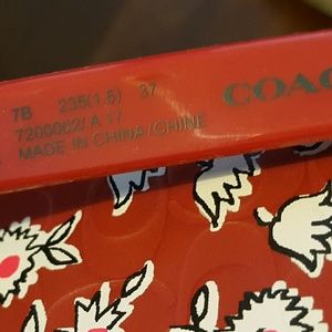 Coach Shoes - Coach Red Flip Flops, Size 7 Coach Shoes - Coach Red Flip Flops, Size 7